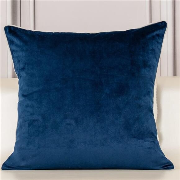 Aeckself European Floral Pillow Cover 18x18 Inch, Luxury Velvet Embroidered - Picture 2 of 7